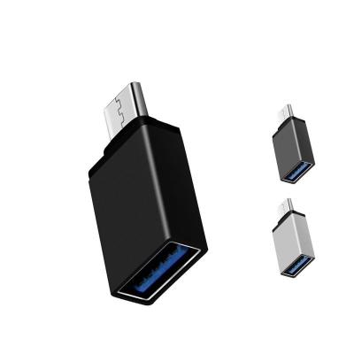 China Devices Enabled Output Type-C Direct 3.1 Type C Male To A USB 3.0 Female OTG Adapter Converter for sale