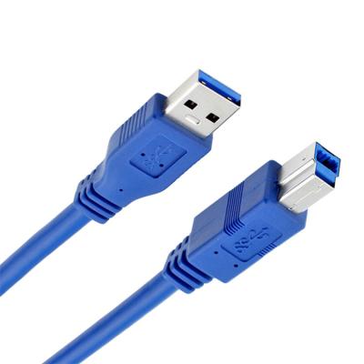 China Popular High Quality USB 3.0 Printer Cable Type A Male to B Male AM ​​to BOM Super Speed ​​Printer Cables for sale