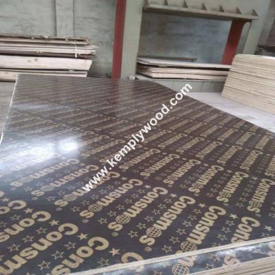 China Factory direct sale in linyi one time hotpress black / brown /4x8ft 1250x2500 phenolic construction film faced plywood for sale