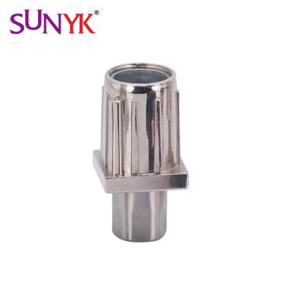 China Industrial Nickel Plated Zamak Equipment Foot for sale