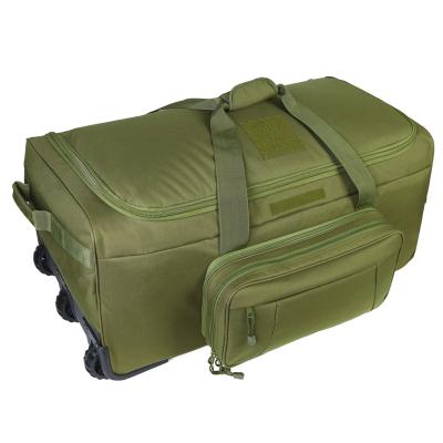 China Outdoor Army Duffle Trolley Bag Camouflage Military Sports Gym Totebag Trolley Tactical Bag for sale