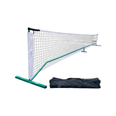 China Lightweight Professional Tournament Tennis Court Full Metal Frame Folding Net for sale