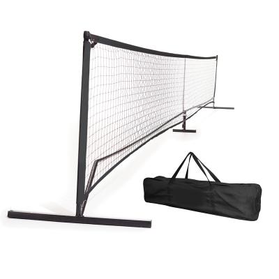 China Factory supply lightweight standard chose PE pickleball net single layer portable pickleball net for sale