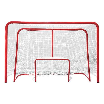 China Lightweight Lightweight Foldable Lacrosse Net and Portable Lacrosse Goal for Kids Practice Fiberglass Frame Lacrosse Practice Net for sale