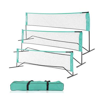 China Adjustable Soccer Traning Badminton Baseball Net For Family Travel for sale