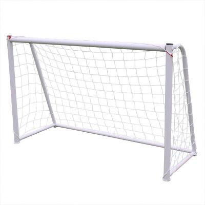 China Indoor And Outdoor Single Lightweight Aluminum Soccer Goal Soccer Tube Traning Nets For Kids for sale