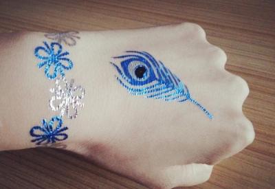 China Metallic tattoo for sale