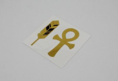 China Body Bling Metallic Temporary Tattoos in Gold and Silver for sale