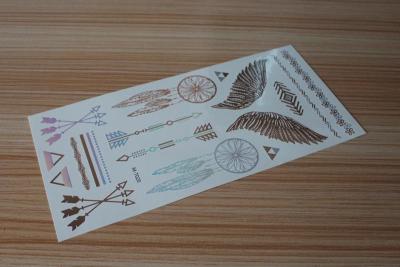 China Stock wholesales metallic tattoo designs M-T020 for sale