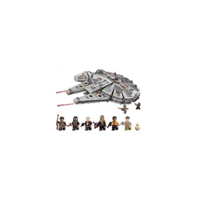 China Cartoon Toy Multi-piece 69900 Models And Building Blocks Toys Action Number Wholesale Collectible Spaceship Starwar Model Toys Bagged for sale