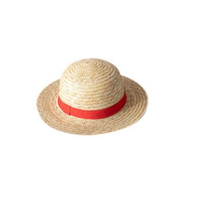 China Natural One Piece Cosplay Monkey D. Luffy Image Luffy Straw Hat Captain Straw Hat for sale