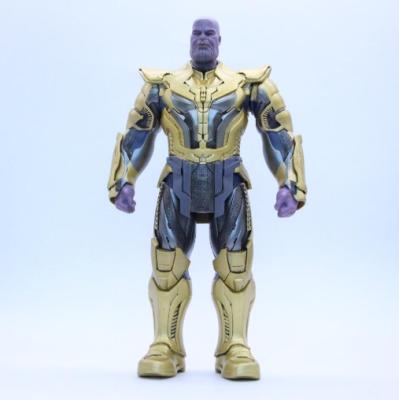 China Silicone Toys Thanos 1:6 Crazy Infinity War With Infinity Gauntlet Statue PVC 2019 Children Figure Model Toy New for sale