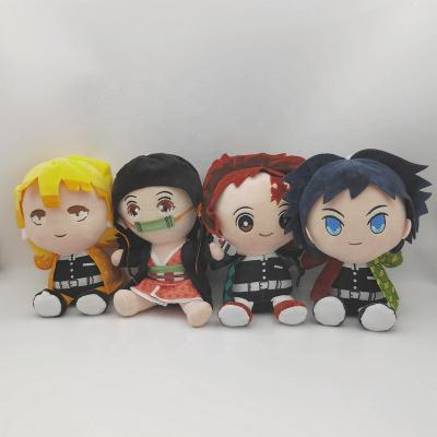 China Plush Doll Product Demon Slayer Kamado Tanjirou Kamado Nezuko Agatsuma Zenitsu Omioka Giyuu Children Gift Plush Toys Relieve Cute Toys Wholesale for sale