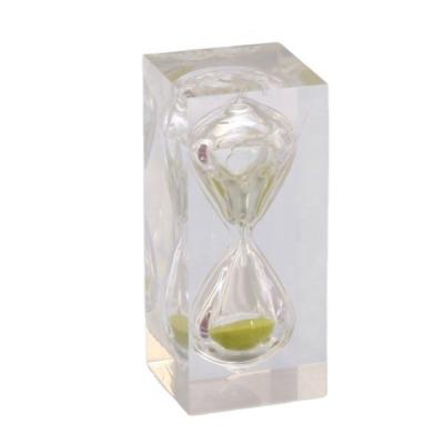 China Tea Timer Hour Glass Customized Craft Mini 3 Minute High Quality Acrylic Glass Hourglass For Trophy for sale