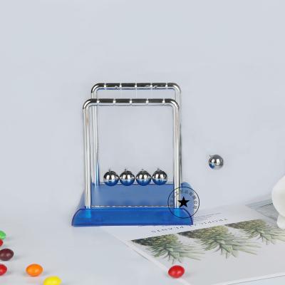 China China Cheapest Factory Toys Funny Newton's Cradle With Plastic Base Newton Pendulum For Kids And Adults Relaxation for sale