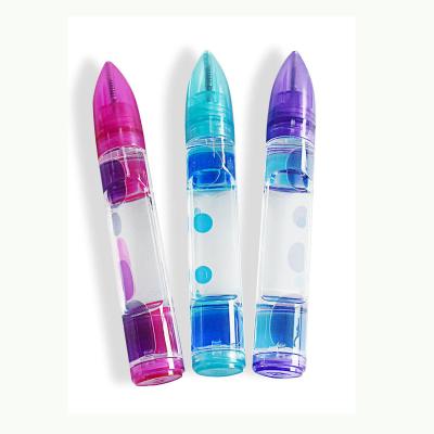 China Promotional Pen High Quality Liquid Oil Timer Water Ballpoint Pens For Gifts for sale