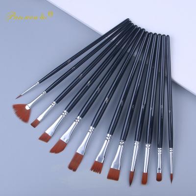 China Hot Sale Nylon Paintbrush Professional Artist Brush Set Painting Watercolor for sale