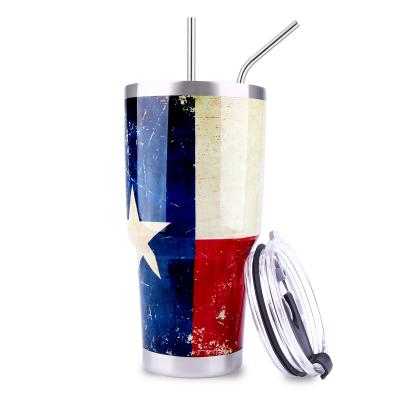 China US WAREHOUSE Serviceable In Stock 30oz America Style Double Wall Vacuum Insulated Stainless Steel Travel Coffee Mug Tumbler for sale