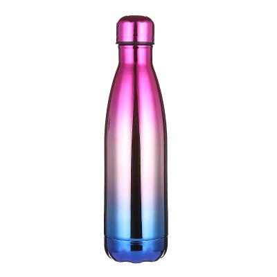 China PORTABLE Eco Friendly Stainless Steel Water Hydrogen Square Smart Thermos Cola Shaped Bottle With Metal Lid for sale