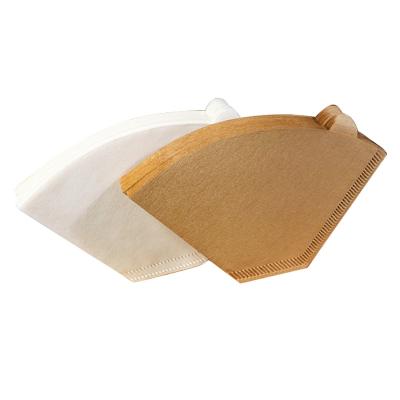 China Sustainable Customized Natural Primary Color K Cup Paper Coffee Filter No Bleach Healthy for sale