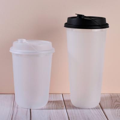 China China Single Wall Factory Custom Food Grade 370Ml/500Ml/660Ml Boba Milk Tea Dessert U Cup With Lid for sale