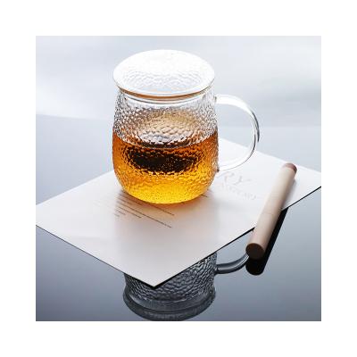 China Sustainable Supply Modern Coffee Factory Glass Cup Glassware Set Unique Glass Mug for sale