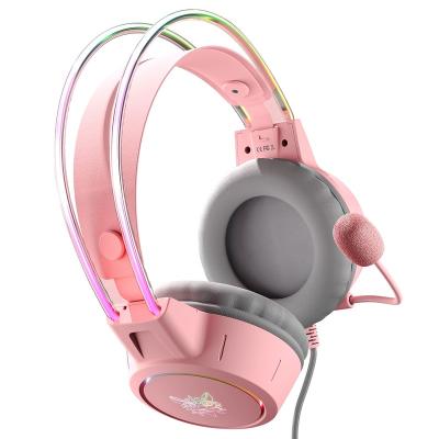 China ONIKUMA X15 PRO RGB Light Dual Beam Headset Noise Canceling Microphone Gaming Headphones With Microphone 3.5 Mm Wired Headset FO for sale