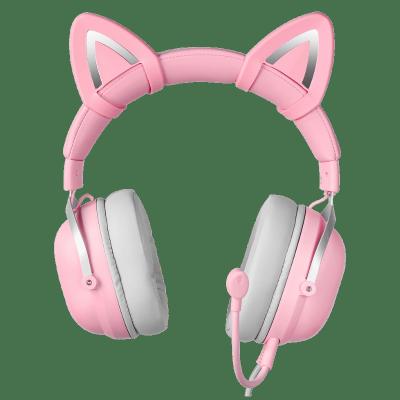 China ONIKUMA X11 Cat Earphone Gaming Headset RGB Wired PC Earphone Stereo Headphones With Mic For PC Laptop Tablet/PS4 Gamepad/Xbox One for sale