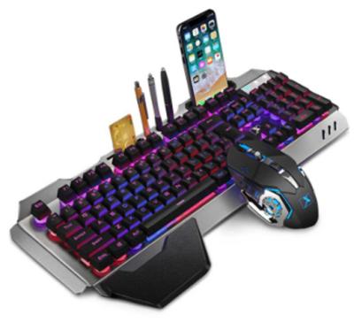 China XINMENG K680 Wireless Gaming RGB Keyboard and Mouse Combo Set for High End Laptop Gamers Yes for sale