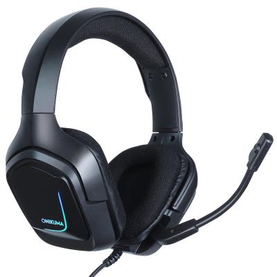 China Sound Perfect ONIKUMA K20 Wired Gaming Headsets With Microphone RGB Light for sale