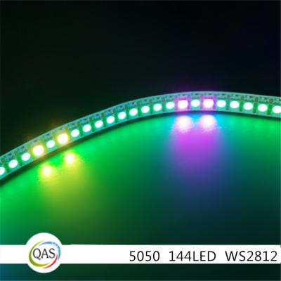 China Dreamy PVC 5V 144LED RGB color changing ws2812 led strip light deam magic strip for sale