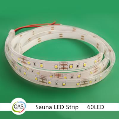 China Sauna and Spa Regions Sauna Strip IP68 Large Size Epistar 2835 60leds/m 5w 2 Years Warranty for sale