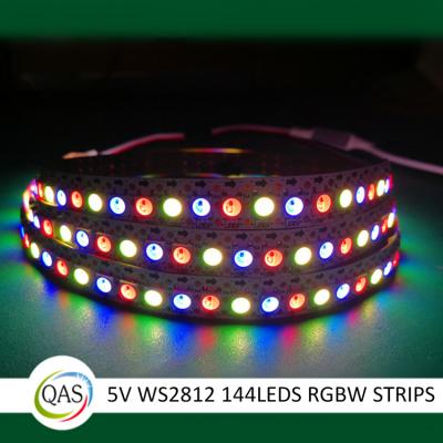 China Pvc Ws2812 rgbw 144 Pixels / m 5m One Roll SMD 5050 Rgb Affordable Led Strip for sale