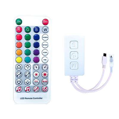 China RGBW APP bluetooth indoor and outdoor usb powered music adapter light controllers app smart control led strip string lights for sale