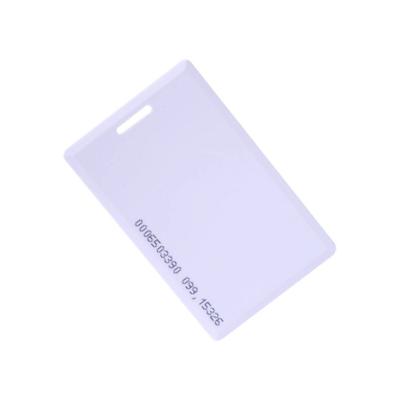 China New Type Waterproof/Waterproof RFID EM4200 125KHZ T5577 Tk4100 Hotel Apartment Key Clamshell Smart Price Smart Thick Card for sale