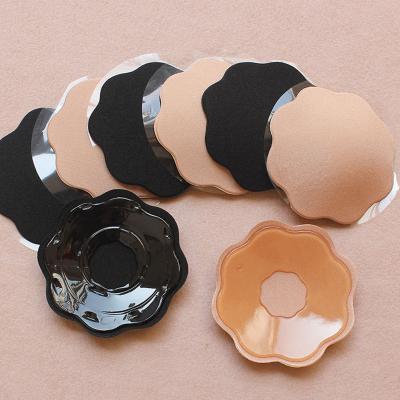 China Wedding Dress/Evening-dress/Body Decoration Customized Nipple Covers Breast Silicone Strapless Bra For Backless Dress for sale