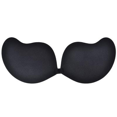 China New Arrival Antibacterial Self Adhesive Lift Up Bra Strapless Silicone Sticky Invisible Bra Packless For Dress Dress for sale