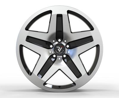 China ALUMINUM ALLOY HUB WHEELS 19 20 21 22 23 aluminum alloy forged wheel 5 spoke custom wheel color and size customization for sale