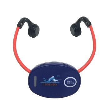 China H-902 IPX8 7 Channel Waterproof Swimming Waterproof Earphones Coach Teaching Bone Conduction Headsets Receiver for sale