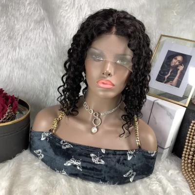 China 13x4*1T Water Wave Part Lace Wigs 100% Virgin Hair 8-30 Inch Long Water Wave Closure HD Lace Hair Wigs For Black Women for sale