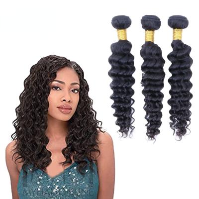 China Free Sample LOOSE WAVE DEEP Hair Bundles Raw Virgin Cuticle Aligned Hair Weave Bundles Hair Extension Vendors Loose Deep Wave for sale