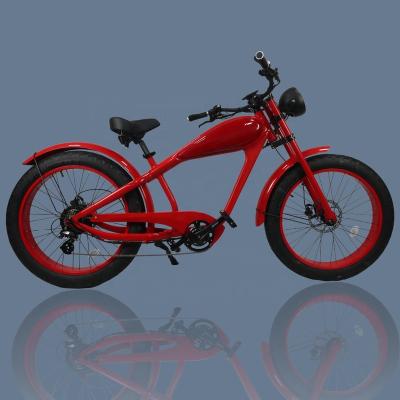 China Aluminum alloy fat tire 250w electric bicycle for men 2021 from Bisek for sale