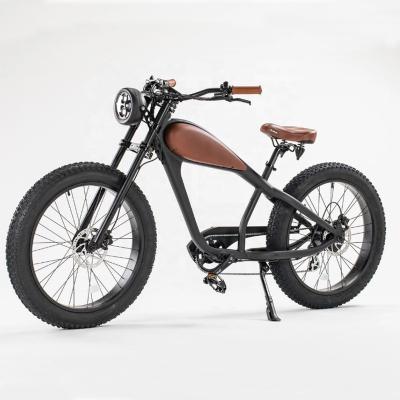 China 2021 Aluminum Alloy Retro Electric Bike Cheap Electric Bicycle / Classic Vintage E Bike Electric Bicycle With CE/EN15194 for sale