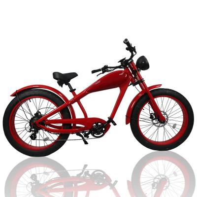 China Dropship Wholesale Aluminum Alloy USA Warehouse Electric Bicycle 500W 750W Beach Retro Cruiser Electric Bike Current for sale