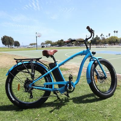 China China standard classic cruiser high power buy electric bike fat men's fresh electric bike for sale