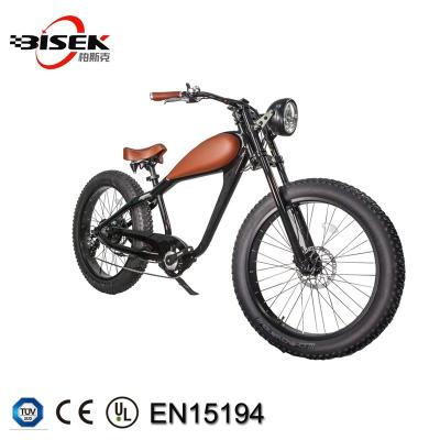 China Aluminum alloy bafang super power beach quad e electric bike 48v 500w 750w 1000w fat cruiser adult tire for sale