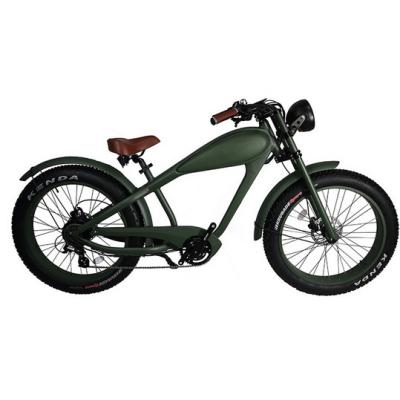 China 2021 aluminum alloy e-bike fat tire bicycle electric bicycle electric fat bike for sale