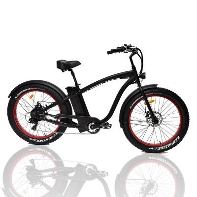 China Lightweight Aluminum Alloy Snow Cruiser Electric Bicycle 26