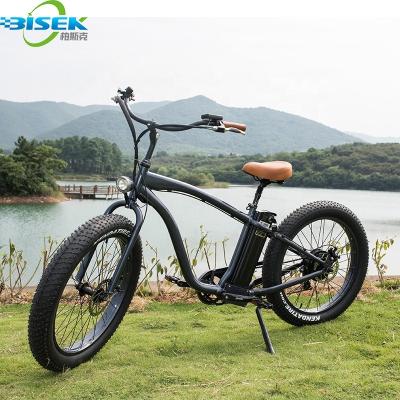 China Standard Strong Electric Cruiser Snow Bike Mountain Electric Bicycle With 48V 750W Bafang Motor for sale