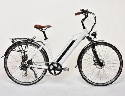 China Aluminum alloy 28inch 200-250W CE certificate E bicycle price cheap lithium battery city electric bike on sale for sale